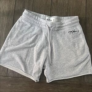 Hollister Light Gray Athletic Shorts